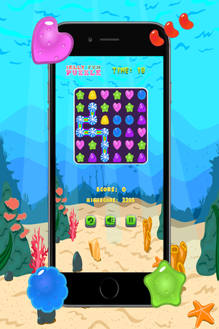Jelly Fun Puzzle Matching Three: Free Match 3 Game screenshot 3