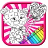 Candy Go Coloring Book Free Game For Kids Edition