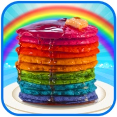 Activities of Rainbow Pancake Maker - Colorful Pancakes Tower