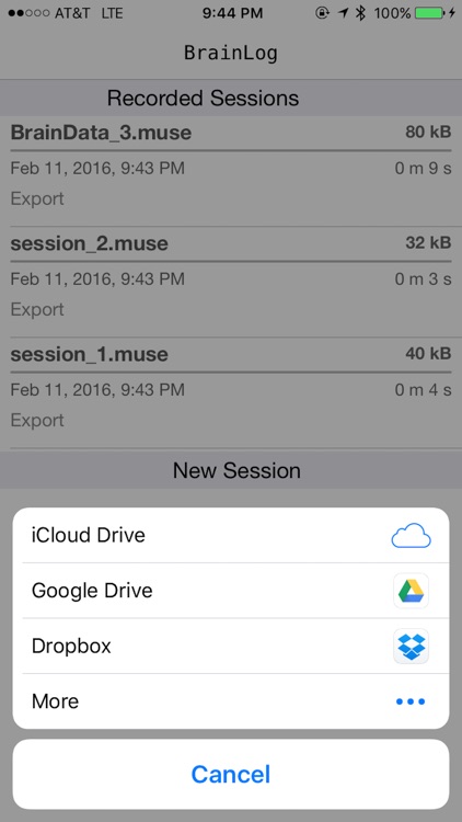 BrainLog: An EEG recorder screenshot-3