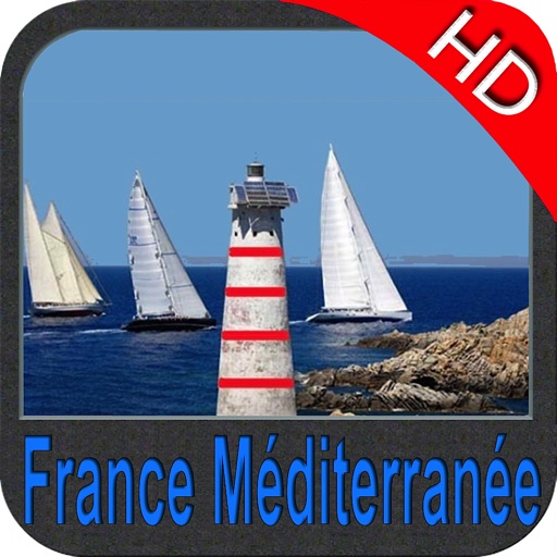 France Mediterranean HD - GPS Map Navigator
