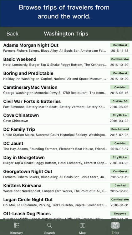 Camtinerary screenshot-3
