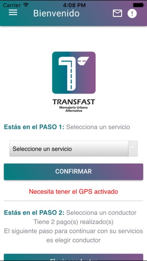 TRANSFAST Mensajería Urbana(圖3)-速報App