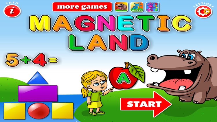 ABC Magnetic Land: Learn Alphabet,Shapes & Letters