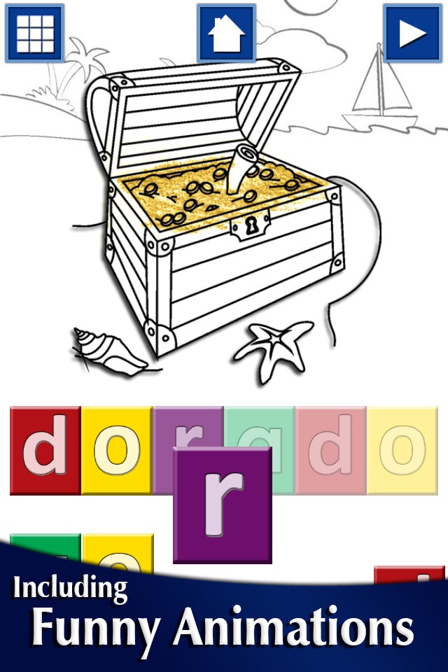 Spanish First Words with Phonics Free screenshot 4