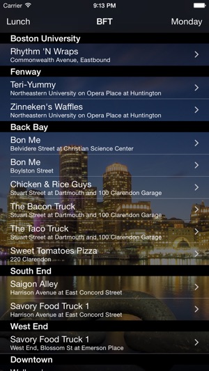 Boston Food Trucks(圖1)-速報App