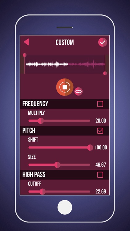 Girl's Voice Changer – Sound Like Female With Free Speech Modifier & Record.er App screenshot-3