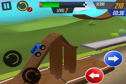 Monster Car Stunts Racing screenshot 3