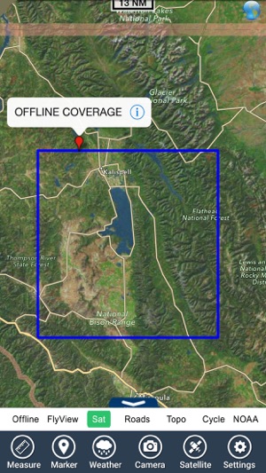 Flathead lake Montana charts GPS fishing Navigator(圖5)-速報App