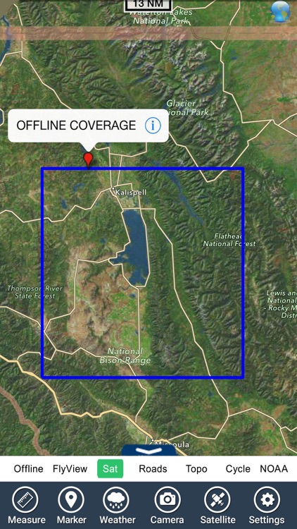 Flathead lake Montana charts GPS fishing Navigator screenshot-4