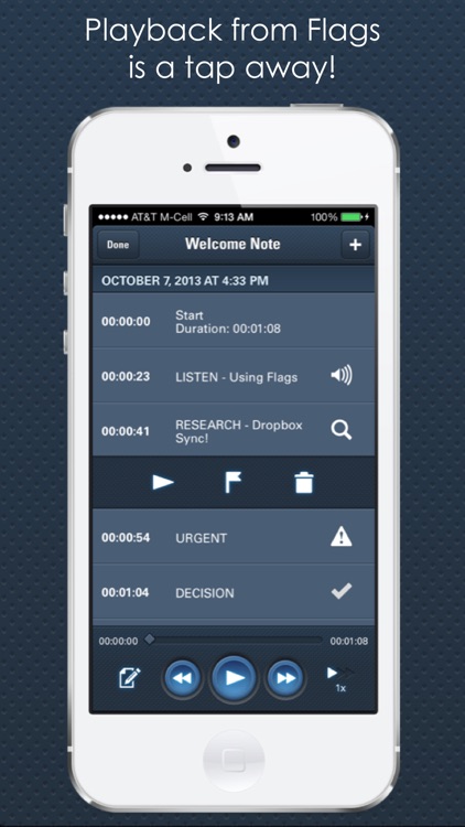 CaptureAudio - Voice, Meeting & Lecture Recorder screenshot-3