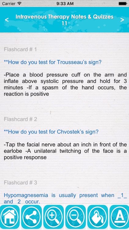 Intravenous Therapy Test Bank App- Terms & Quizzes