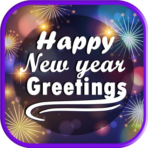 Happy New Year - Greetings and Card icon