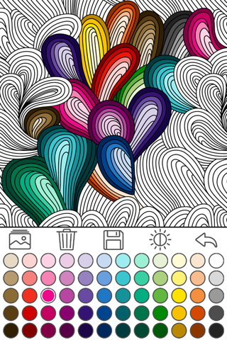 Mindfulness coloring - Anti-stress art therapy for adults (Book 1) screenshot 3