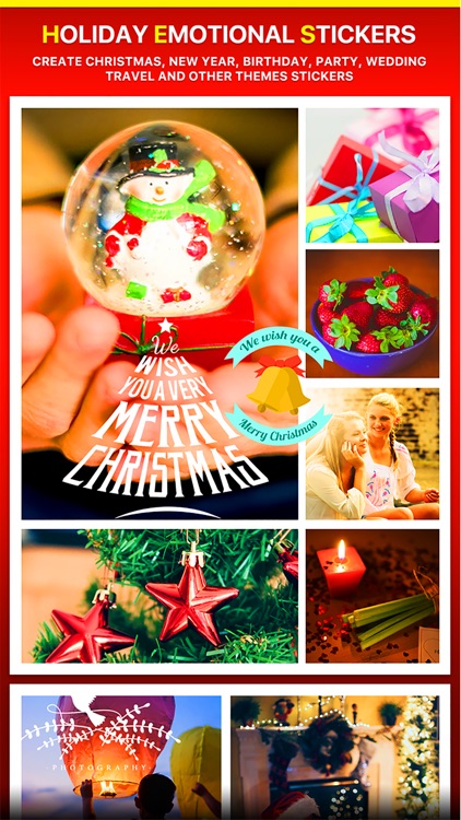 Typography - Thanksgiving, Christmas, New Year