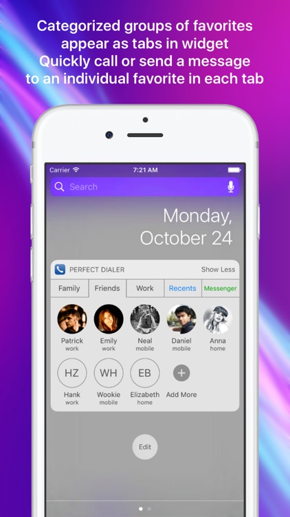 Perfect Dialer - Favorites Widget Dial & SMS