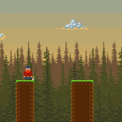 Tree felling bypass--a lumberjack icon