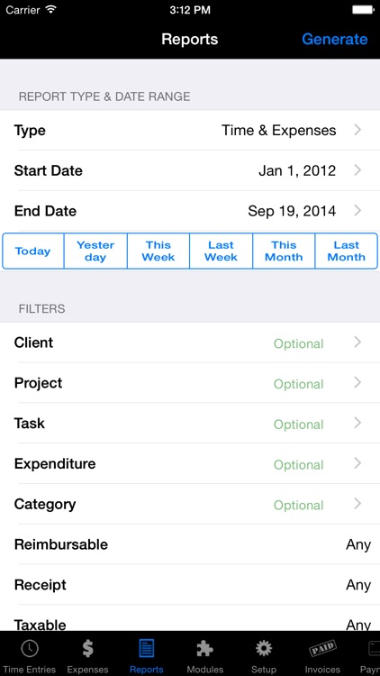Time Master + Billing screenshot-3
