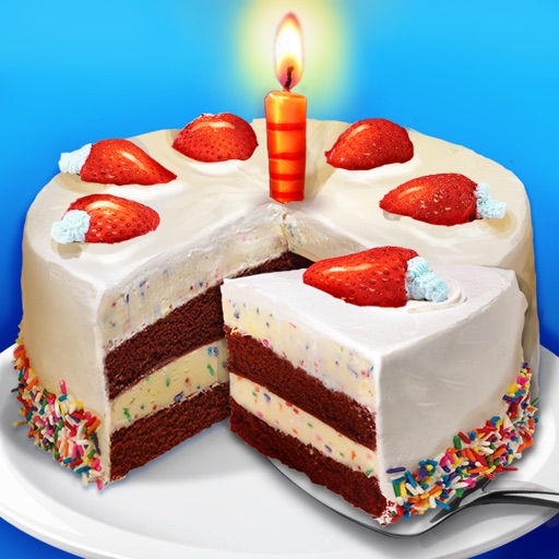 Sweet Birthday Cake - Summer Dessert Food Maker