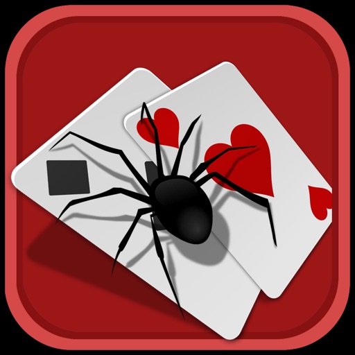 Black Cards Spider Solitaire Blitz Classic Full Deck Card Game Icon