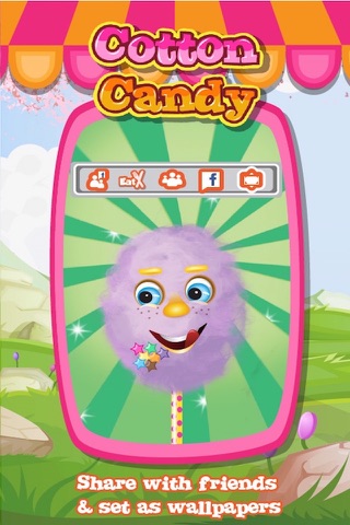 Cotton Candy - Mama Cooking making game for Girls screenshot 4