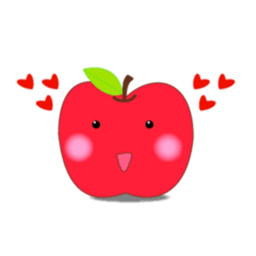 Red Apple - Stickers & Emoji! icon