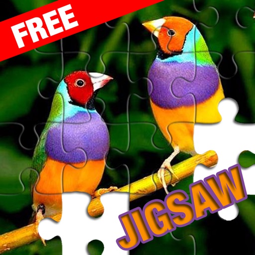 Bird Sliding Jigsaw Puzzle for Adults and Kids Icon