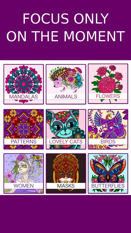 Coloring Book for Adults - Adult Coloring Book screenshot-3