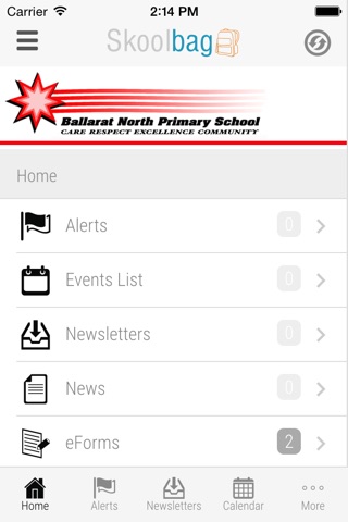 Ballarat North Primary School - Skoolbag screenshot 3