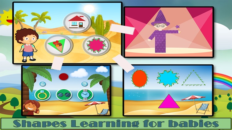 Kids Learning Geometric Shapes - Montessori Geometry And Learn Shape screenshot-3