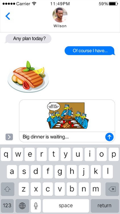 Food Stickers - Thanksgiving Food Emoji