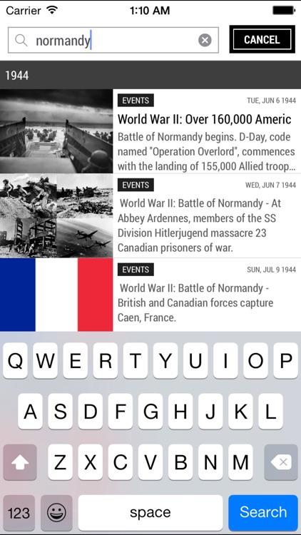 Today In History - free world events, quotes, etc. screenshot-4