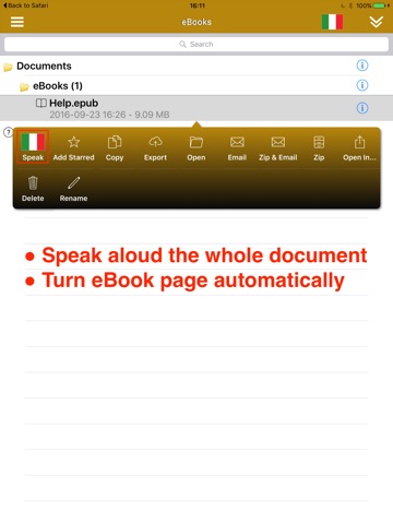 SpeakItalian 2 Pro (6 Italian Text-to-Speech) screenshot 4