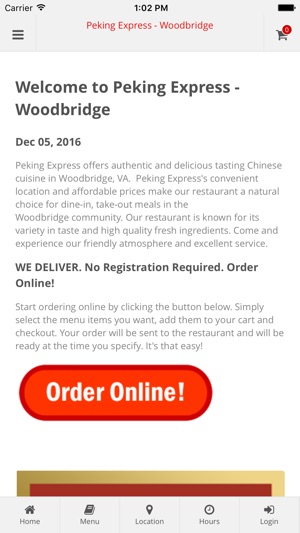 Peking Express - Woodbridge