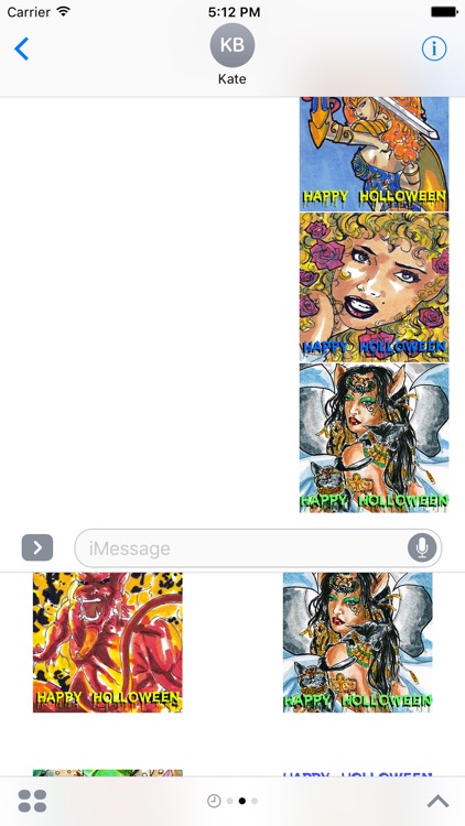 Spooky Holloween Stickers