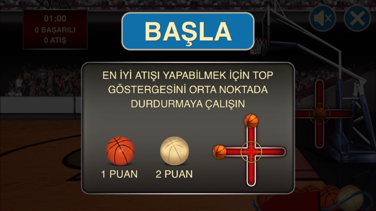 Basketbol - Şut Atışı