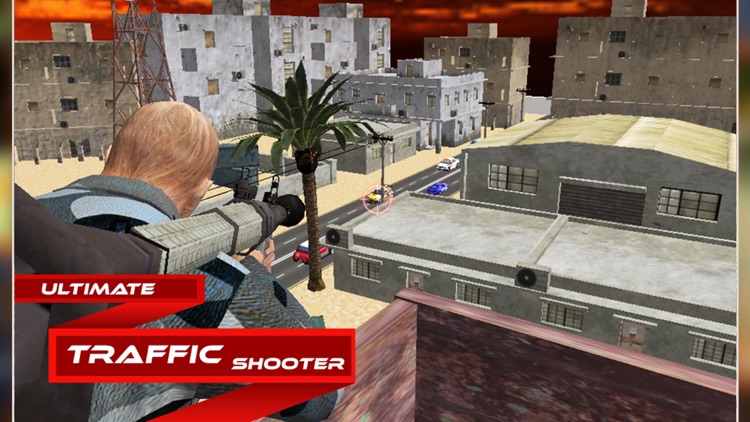 Elite Sniper Traffic Shooter - destroyed blasted