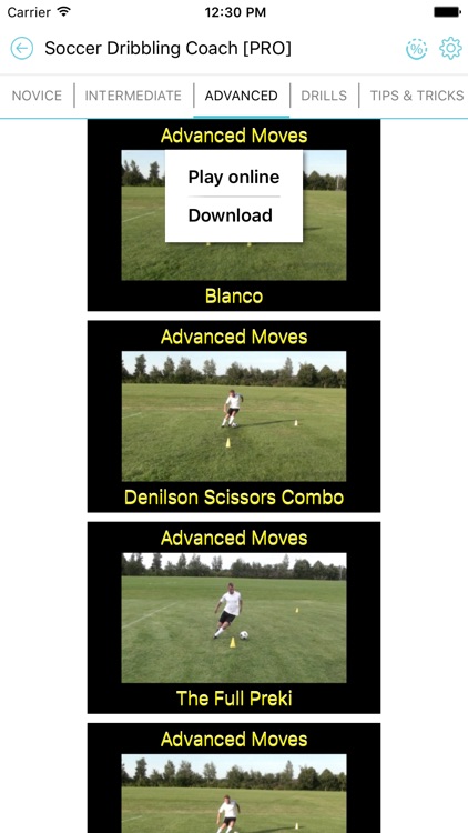 Soccer Dribbling Moves & Training Skills Coach