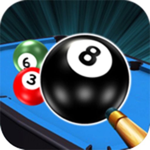 King of 8 Ball Billiard Pool Icon