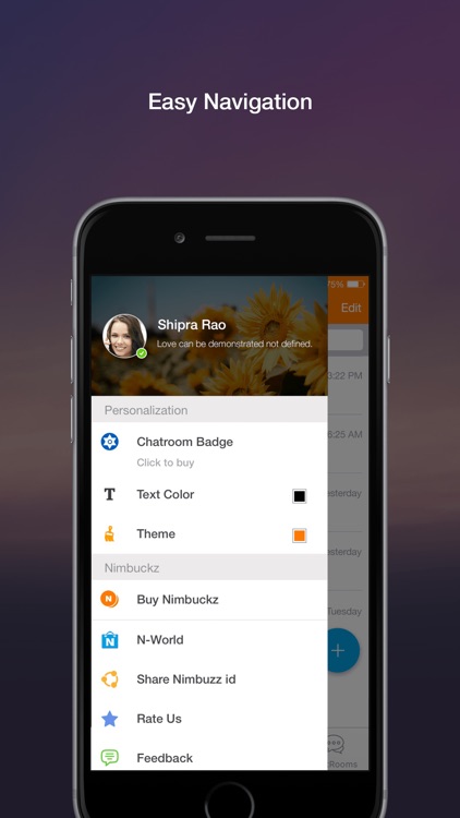 Nimbuzz Messenger screenshot-4