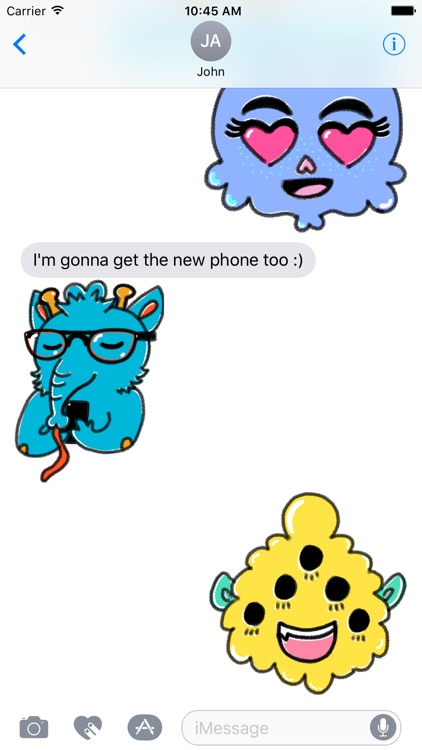 Monstermoji - Emoji Sticker Pack screenshot-3
