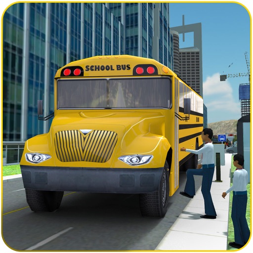 School Bus Driving-City Driver to Pick & Drop Kids iOS App