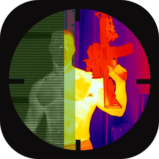 Thermal Night Vision Glitch Camera Pro Pack Icon