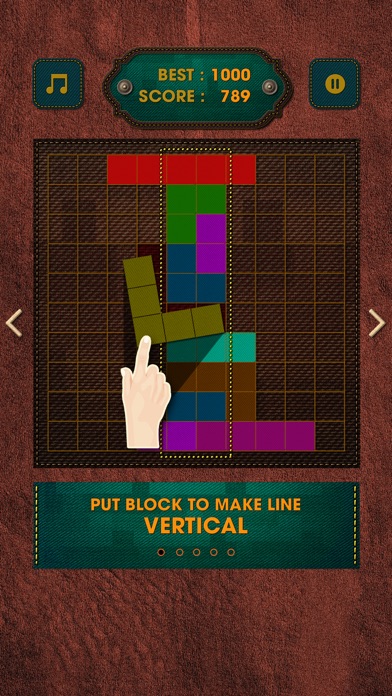 How to cancel & delete Vintage Block Puzzle Game from iphone & ipad 4