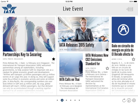 IATA Event News screenshot 3