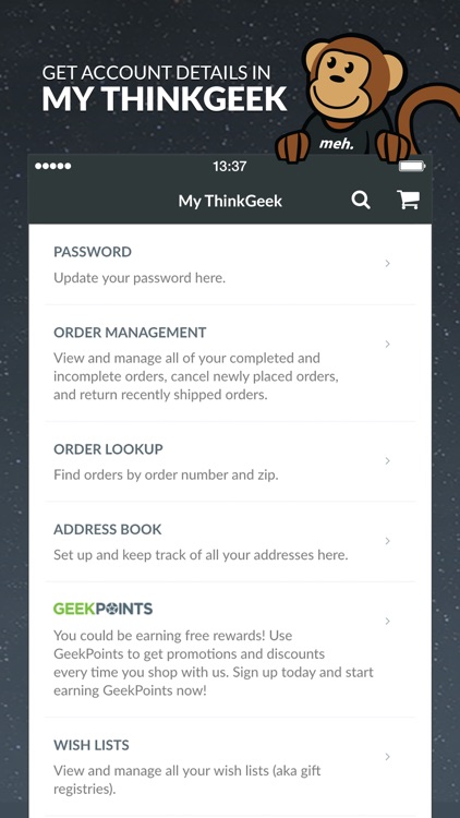 ThinkGeek | Join In. Geek Out. screenshot-3