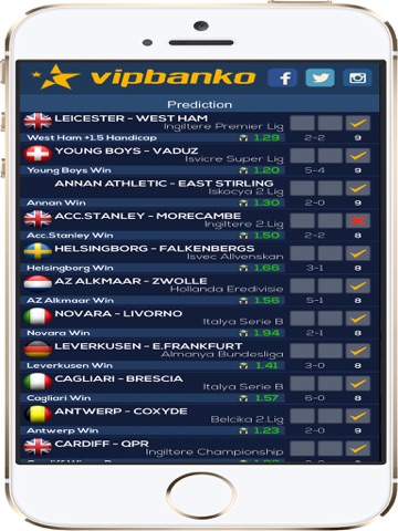 VIPBANKO - Daily Betting Tips Screenshots