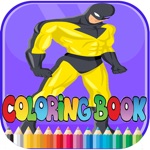 Desenhos de herói para colorir