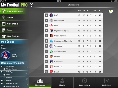 My Football Pro HD screenshot 3