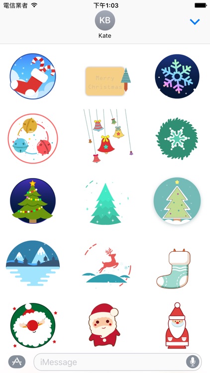 Christmas Joys - Lovely Xmas stickers